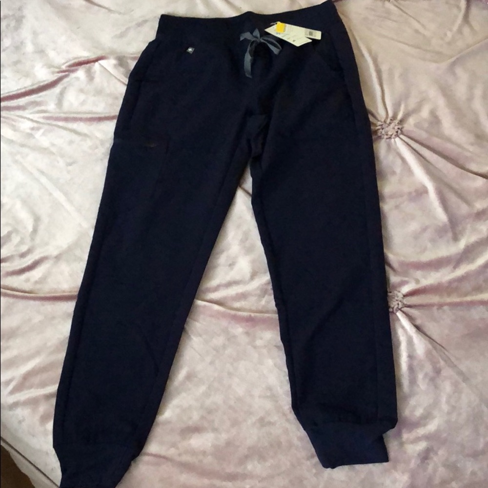 Figs navy Zamora joggers